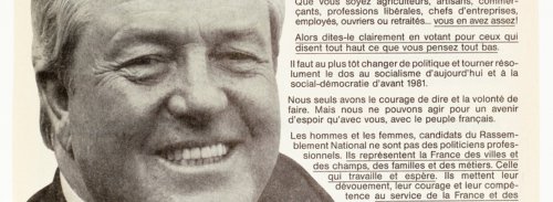 Jean-Marie Le Pen lettre