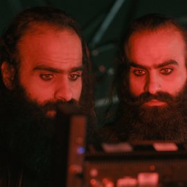 Les jumeaux devant la camera - waiting for gaza