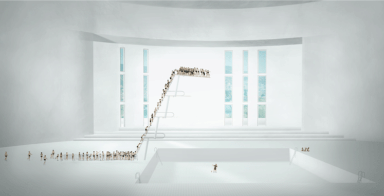 Les thermes Muriel Bordier galerie Le Lieu