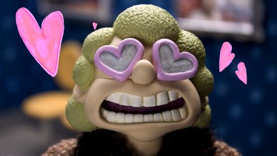 Mamie sourire et coeurs -Tati Ramitsu