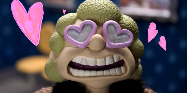 Mamie sourire et coeurs -Tati Ramitsu