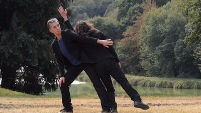 Micouin Cadarec dansant dos à dos