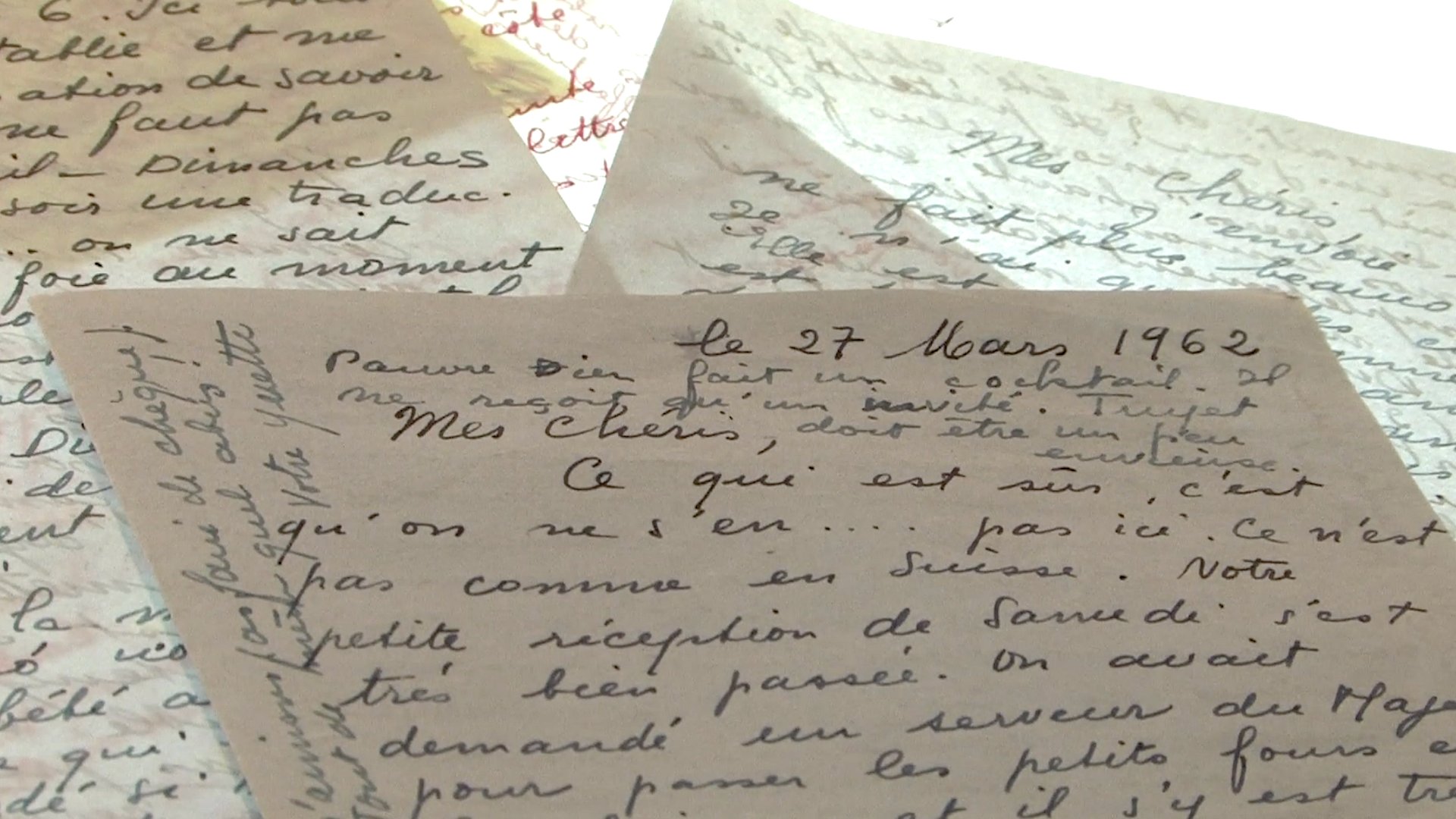 lettre datant de 1962