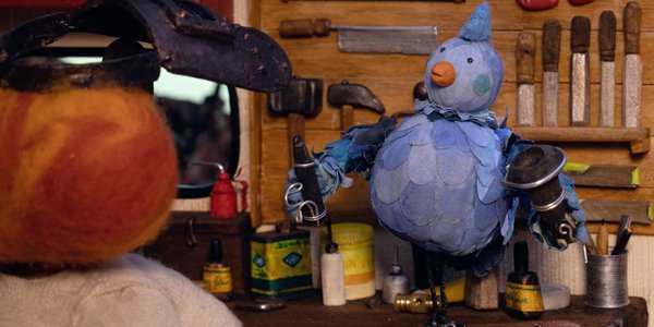 Oiseau regarde Babette - Babette et l'oiseau