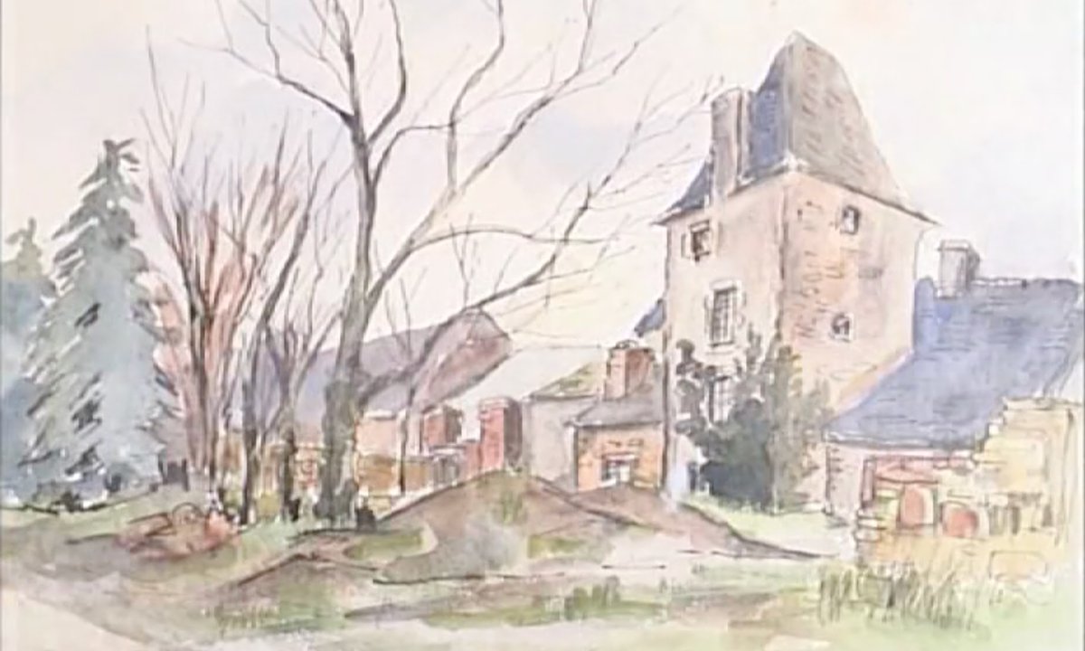 Gerard Le Gouic - Peinture maison - Terre d'ecrivains