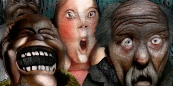 Personnes en train de crier - Le Bonimenteur