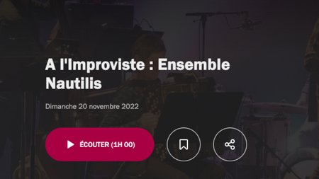 Player ecoute Nautilis