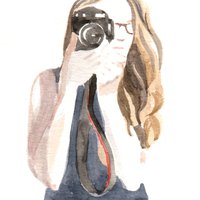 Emma Burr - autoportrait 2018