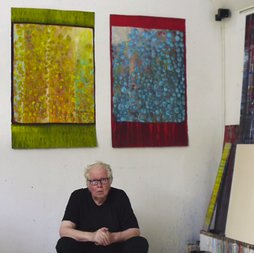 Roland Sénéca dans son atelier