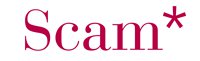 SCAM Logo