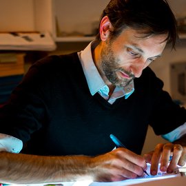 Sébastien Laudenbach portrait