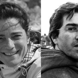 Serge Blanchard et Françoise Bouard N&B