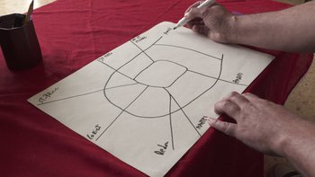 Topographie rennaise illustration