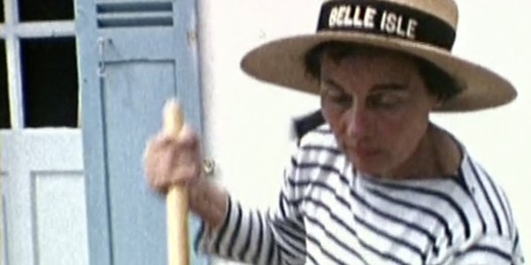 Arletty en marinière à Belle-Ile