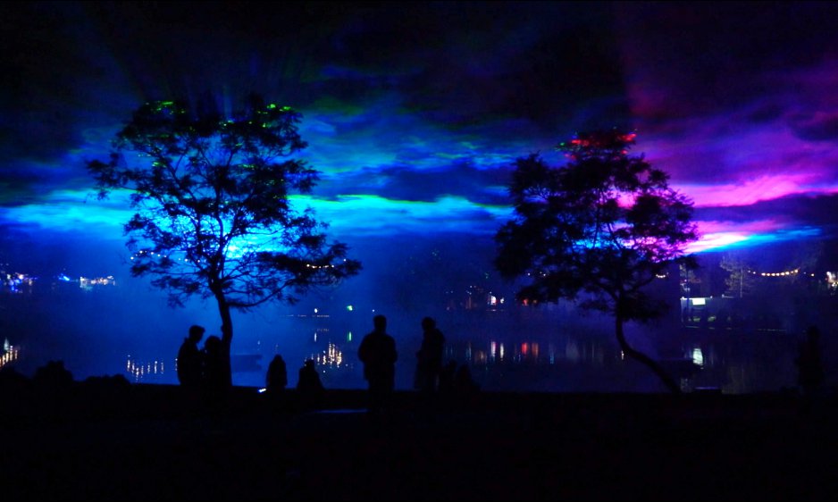 Boréalis rose bleu - Dan Acher