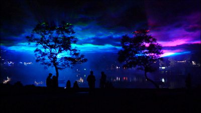 Boréalis rose bleu - Dan Acher