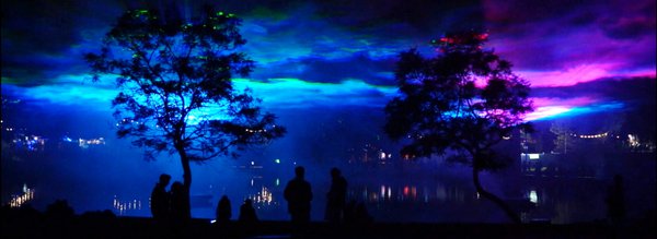 Boréalis rose bleu - Dan Acher