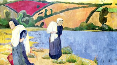 bigoudaines campagne bretonne - Paul Serusier Nabi