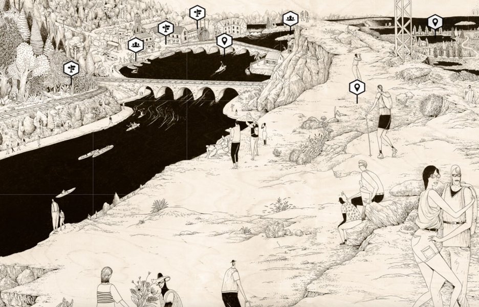 carte interactive vallee de la vilaine