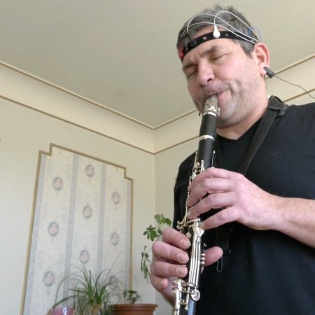 christophe rocher casque et clarinette neurosciences