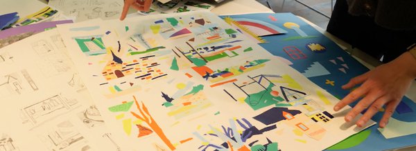 en train de dessiner Gessica PCC