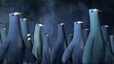 colonie d oiseau ombres ailes