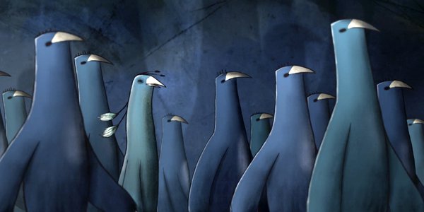 colonie d oiseau ombres ailes