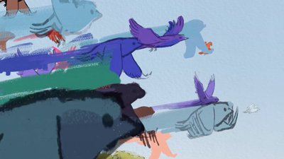 comme. une plume vol d'oiseaux