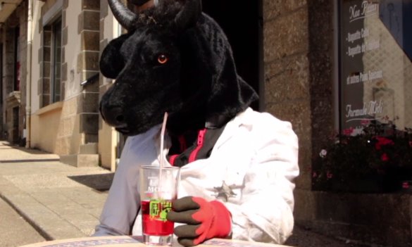 Corne verte diabolo au bar