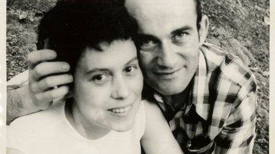 Vieux cliché du couple -Tous nos voeux de bonheur