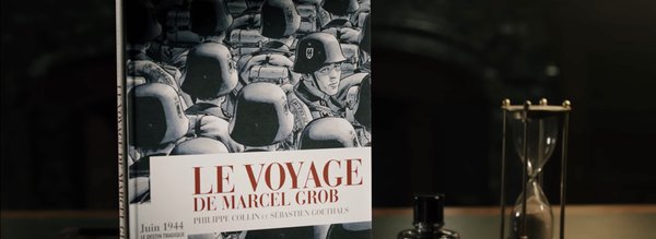 Couverture BD Le Voyage de Marcel Grob