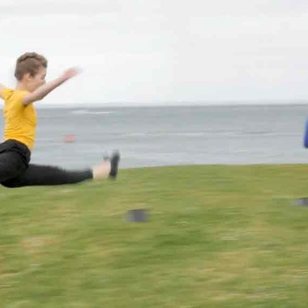 danseuse qui saute plages de danses Sanctuaire