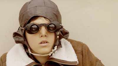 déguisé en aviateur la waso