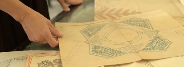 dessin préparatoire Jeanne Malivel