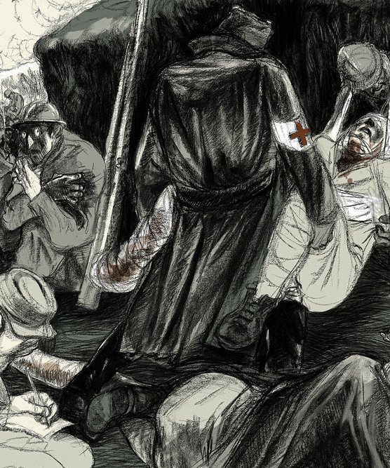 Dessin de tranchées ©GaeleFlao