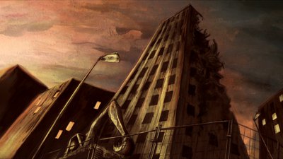 Destruction de tour - La maison de poussière