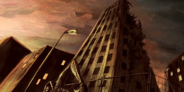 Destruction de tour - La maison de poussière