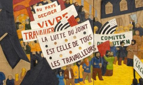 détail fresque polychrome - vivre avec le joint français - cover