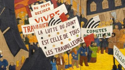 détail fresque polychrome - vivre avec le joint français - cover