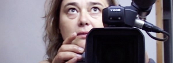 Dominique reflet miroir caméra - Grandir Dominique Cabrera