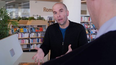 en pleine explication Guillaume Blanc