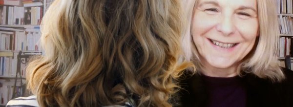en visio avec Camille Laurens