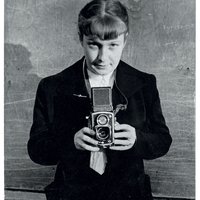 Sabine Weiss autoportrait, 1953