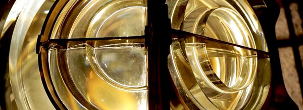 fresnel lentille gros plan