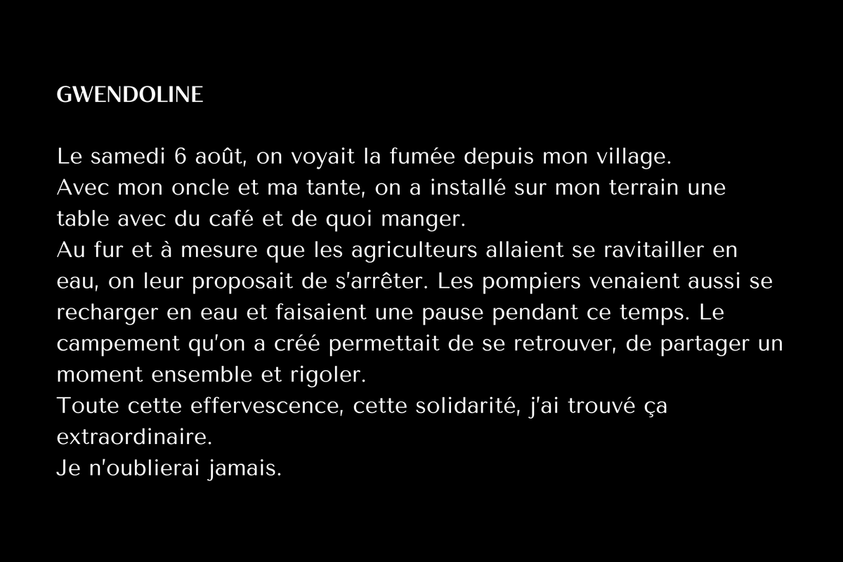 gwendoline témoignage