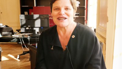 Isabelle Chardonnier dans son bureau - drac général