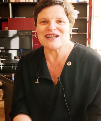 Isabelle Chardonnier dans son bureau - drac général