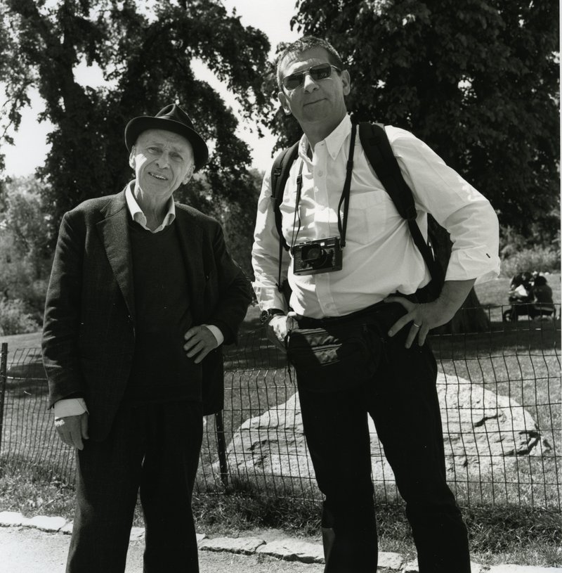 Jacques Villeglé et François Poivret