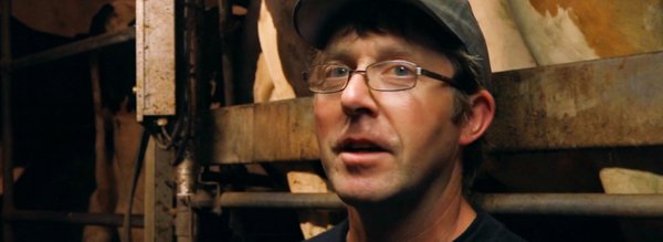 Jean Luc à l'étable Mellionnec 2020