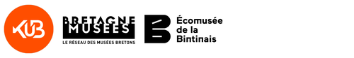 logos kub, bretagne musées, bintinais